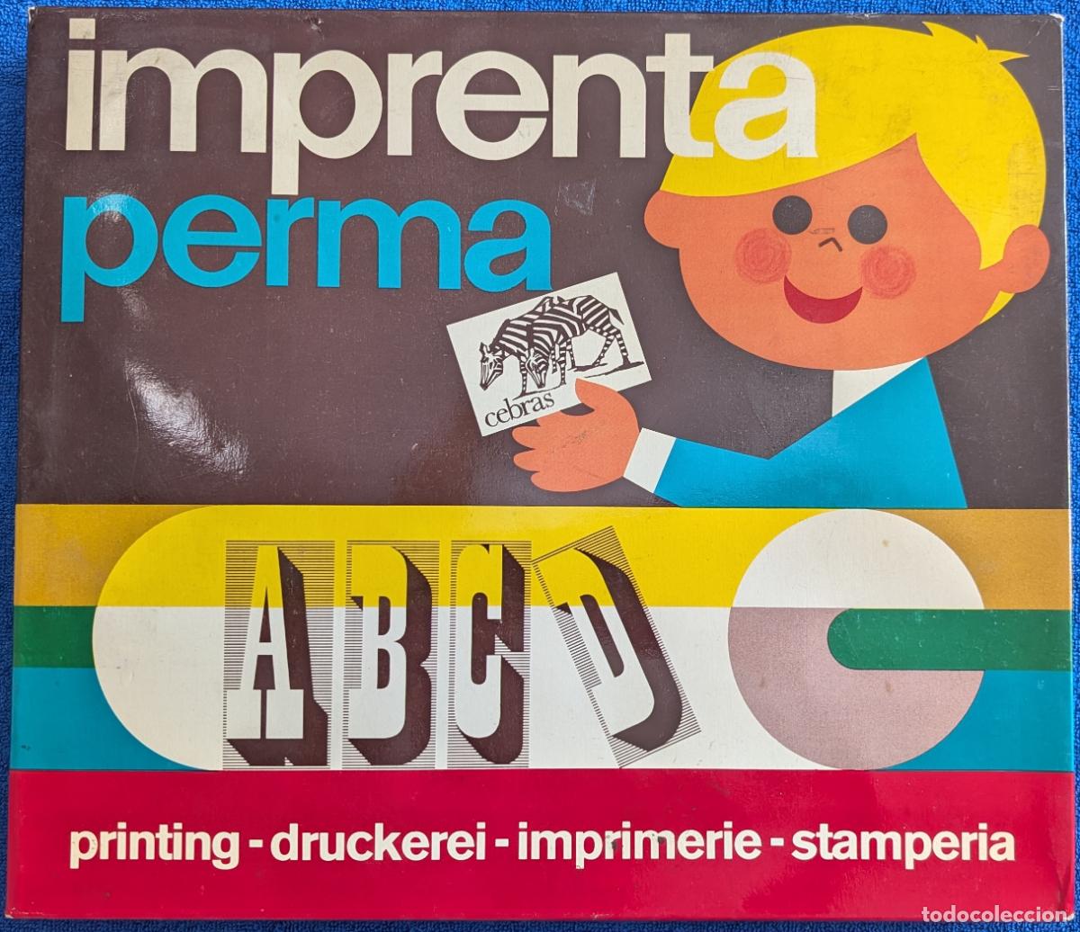 Altes Spielzeug und Spiele: Imprenta - PERMA - A&ntilde;os 70 &iexcl;Completa!