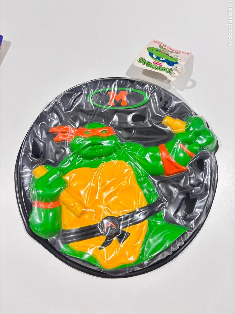 Giocattoli antichi e Giochi di collezione: MB Frisby michelangelo de las torugas ninja 1990