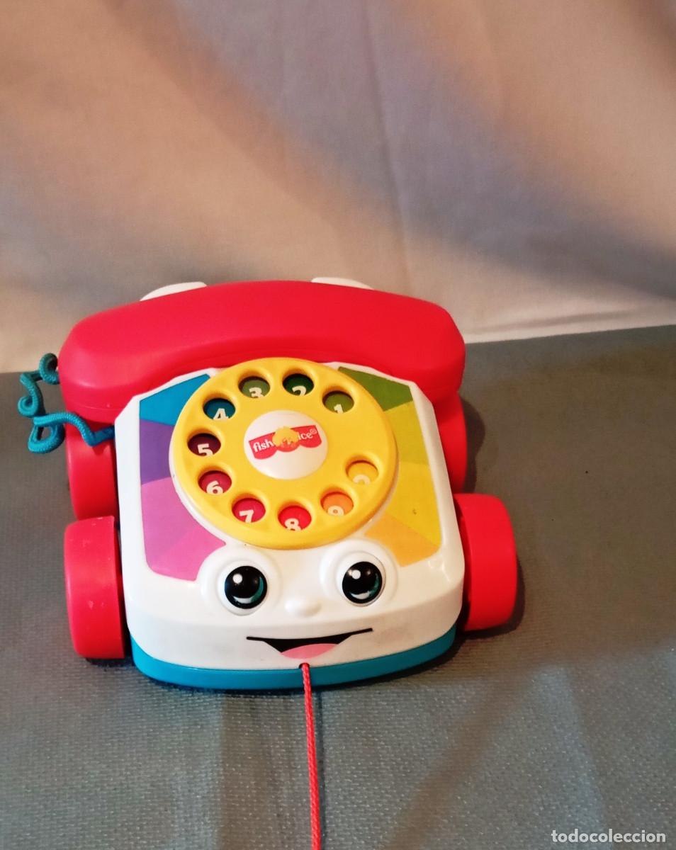 Juguetes antiguos y juegos de colecci&oacute;n: Tel&eacute;fono de juguete cl&aacute;sico Fisher-Price 2015 Mattel
