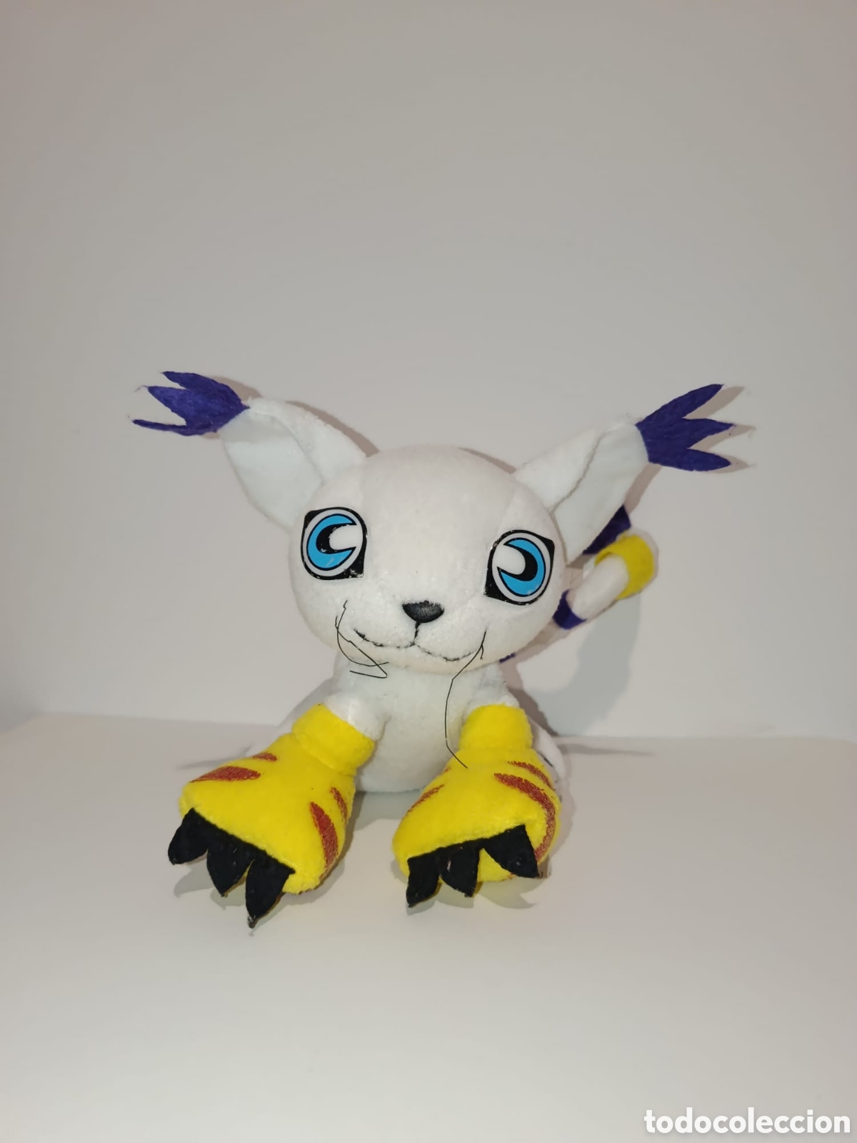 Juguetes antiguos y juegos de colecci&oacute;n: Peluche Gatomon (Tailmon) Digimon Adventure Vintage