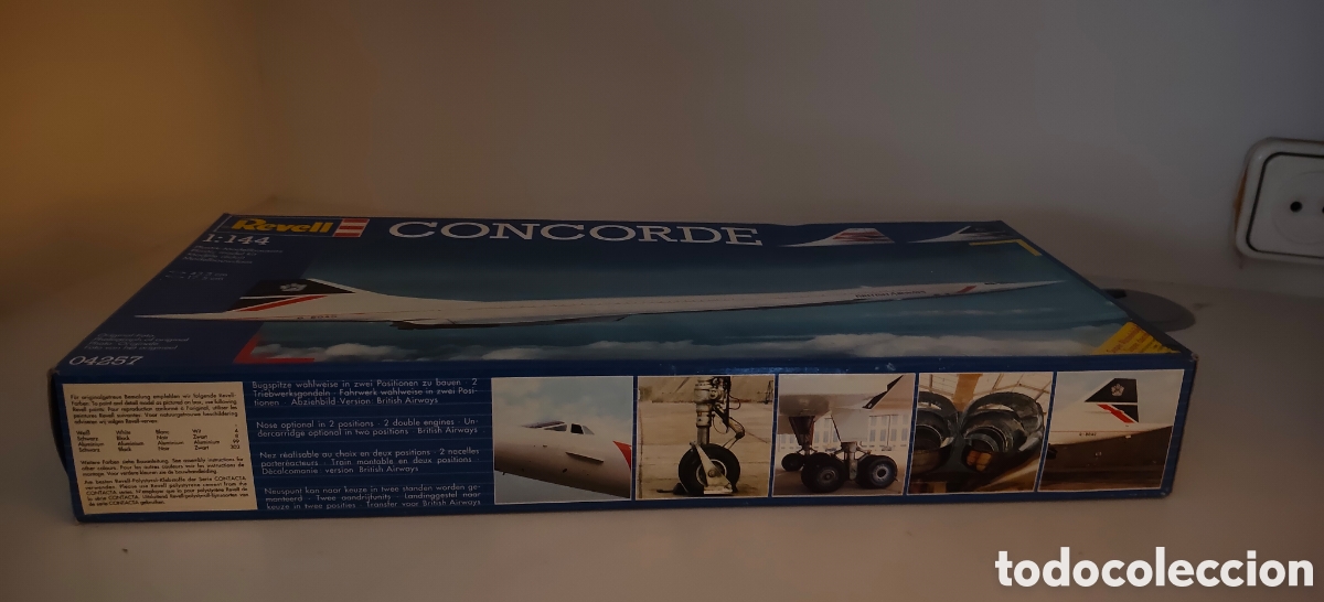 Juguetes antiguos y juegos de colecci&oacute;n: Revell avi&oacute;n concorde nuevo sin abrir