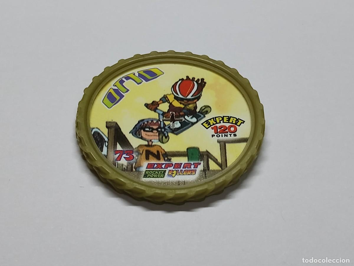 Jouets Anciens et Jeux de collection: Tazo rocket power rollers n&ordm;73 Otto