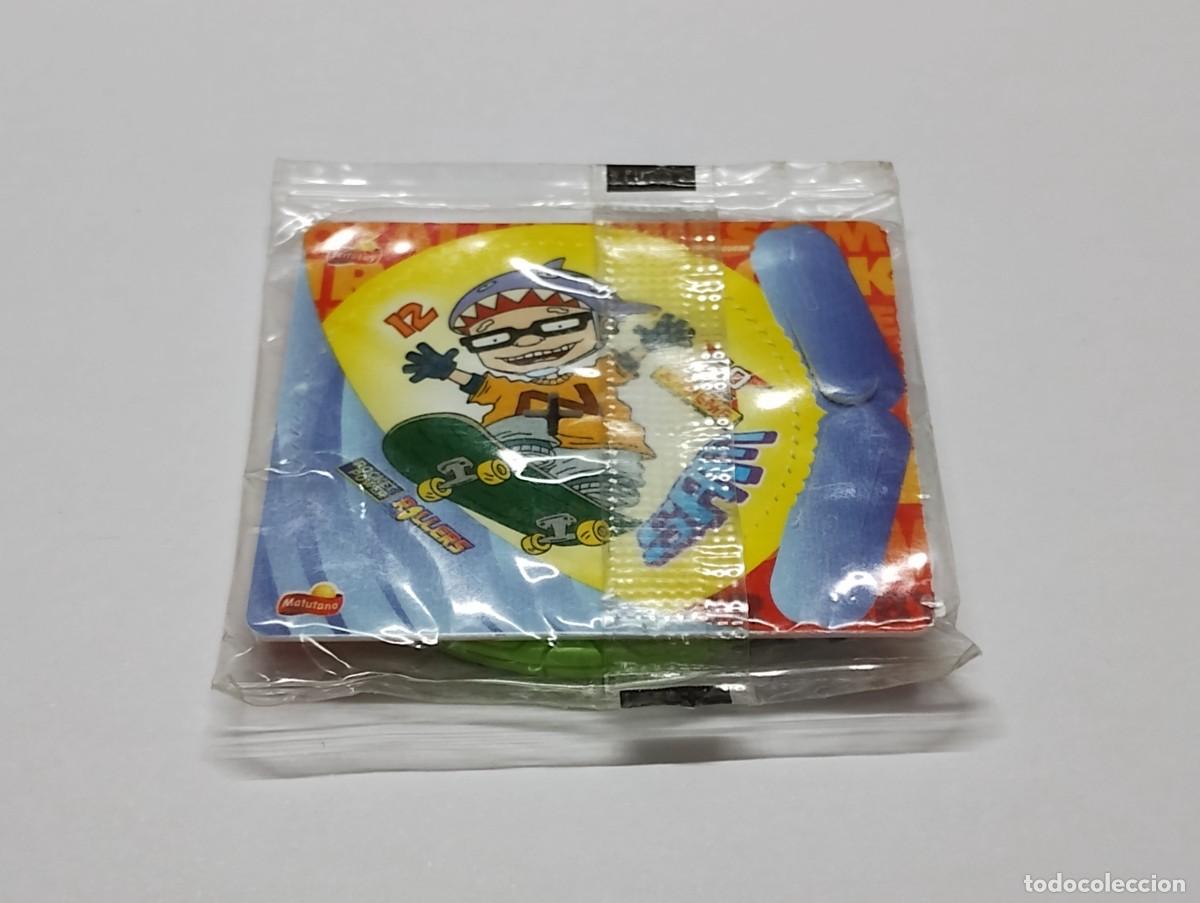 Jouets Anciens et Jeux de collection: Tazo rocket power rollers n&ordm;12 Sam (Precintado)