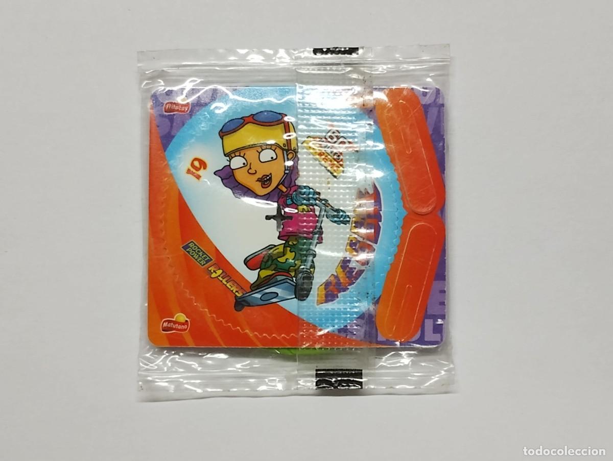 Jouets Anciens et Jeux de collection: Tazo rocket power rollers n&ordm;19 Reggie (Precintado)