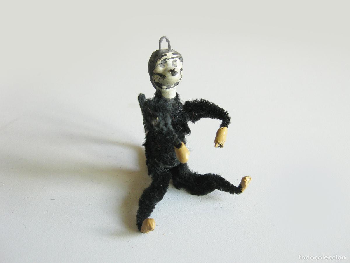 Antique Toys and Collectible Games: ANTIGUA FIGURA ARTICULADA DEL GATO FELIX HECHO DE PASTA, ALAMBRE Y PELO.