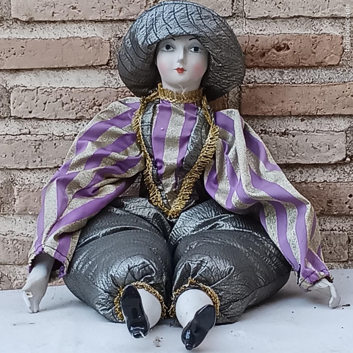 Juguetes antiguos y juegos de colecci&oacute;n: MU&Ntilde;ECA GRANDE MARCADA RAMON INGLES - BETERA ( VALENCIA )