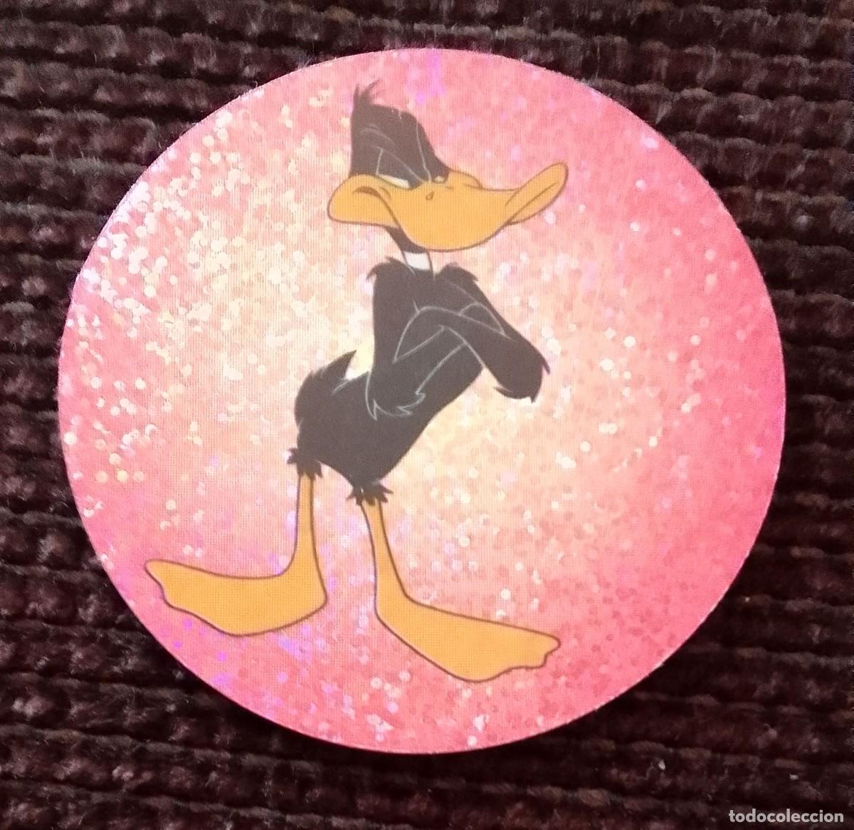 Antique Toys and Collectible Games: TAZO. LOONAZOS BOOMER. 47. DAFFY DUCK.