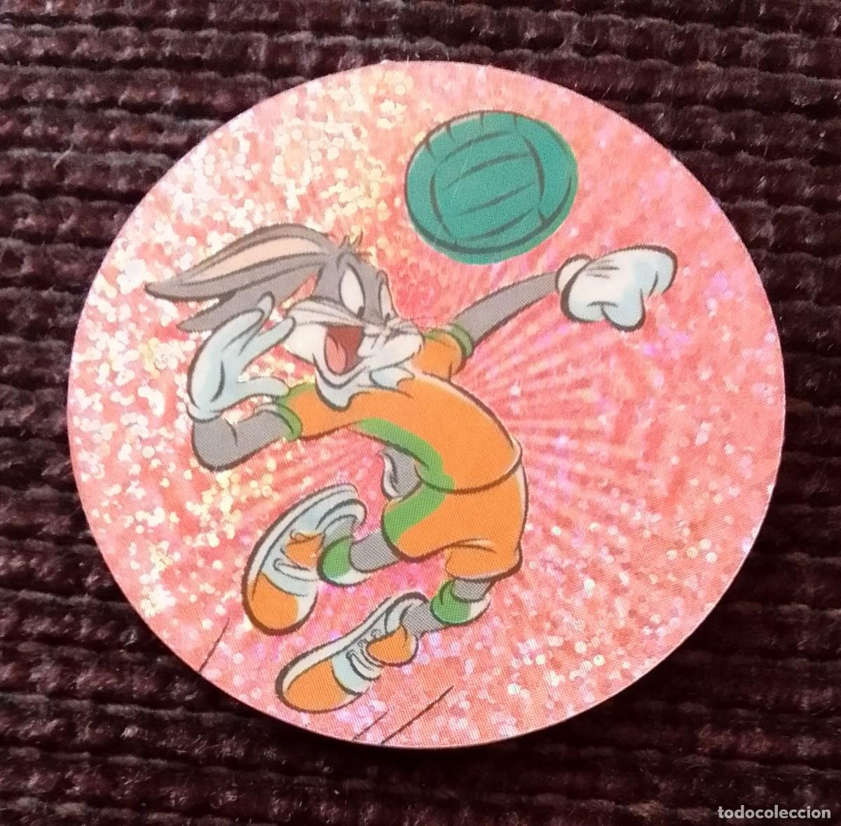 Antique Toys and Collectible Games: TAZO. LOONAZOS BOOMER. 71. BUGS BUNNY.