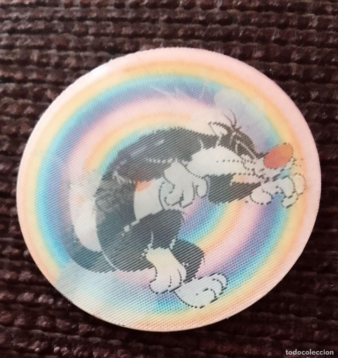 Antique Toys and Collectible Games: TAZO. LOONAZOS BOOMER. 34. SYLVESTER.
