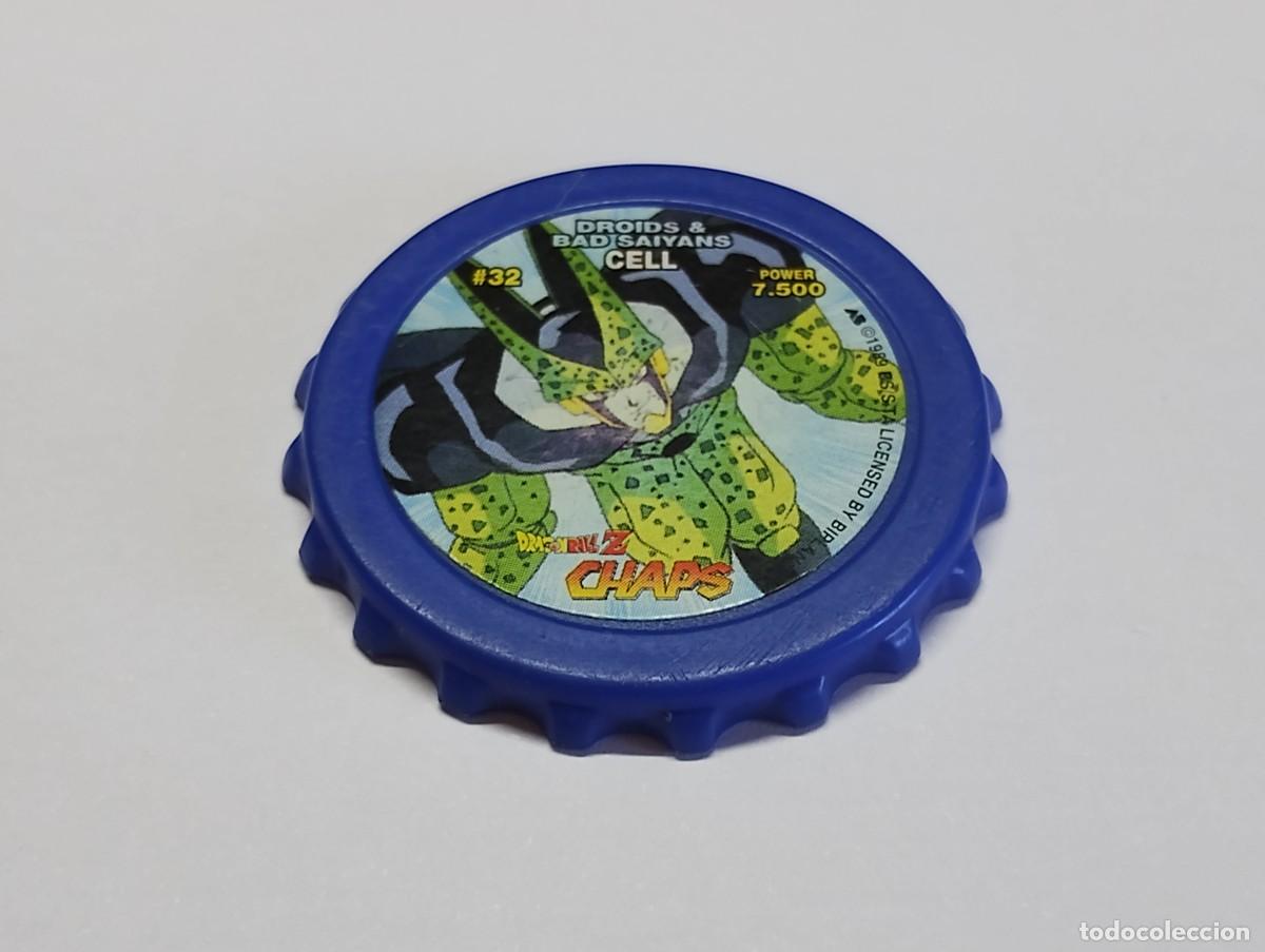 Brinquedos antigos e Jogos de cole&ccedil;&atilde;o: Tazo Dragon Ball Z Chaps #32