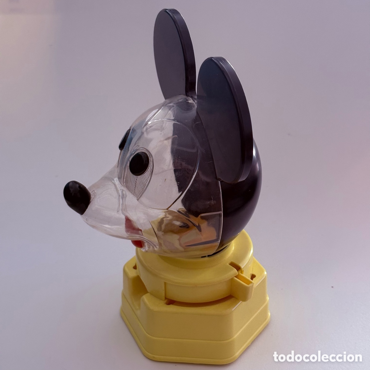 Brinquedos antigos e Jogos de cole&ccedil;&atilde;o: dispensador de chicles hucha mickey mouse disney hasbro 1968 made in usa