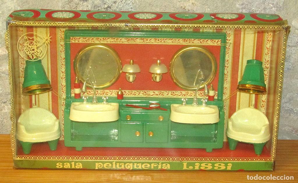 Altes Spielzeug und Spiele: MUY DIFICIL Y ANTIGUA SALA PELUQUERIA LISSI, DE GUILLEM Y VICEDO - A&Ntilde;OS 70 - NUEVA A ESTRENAR