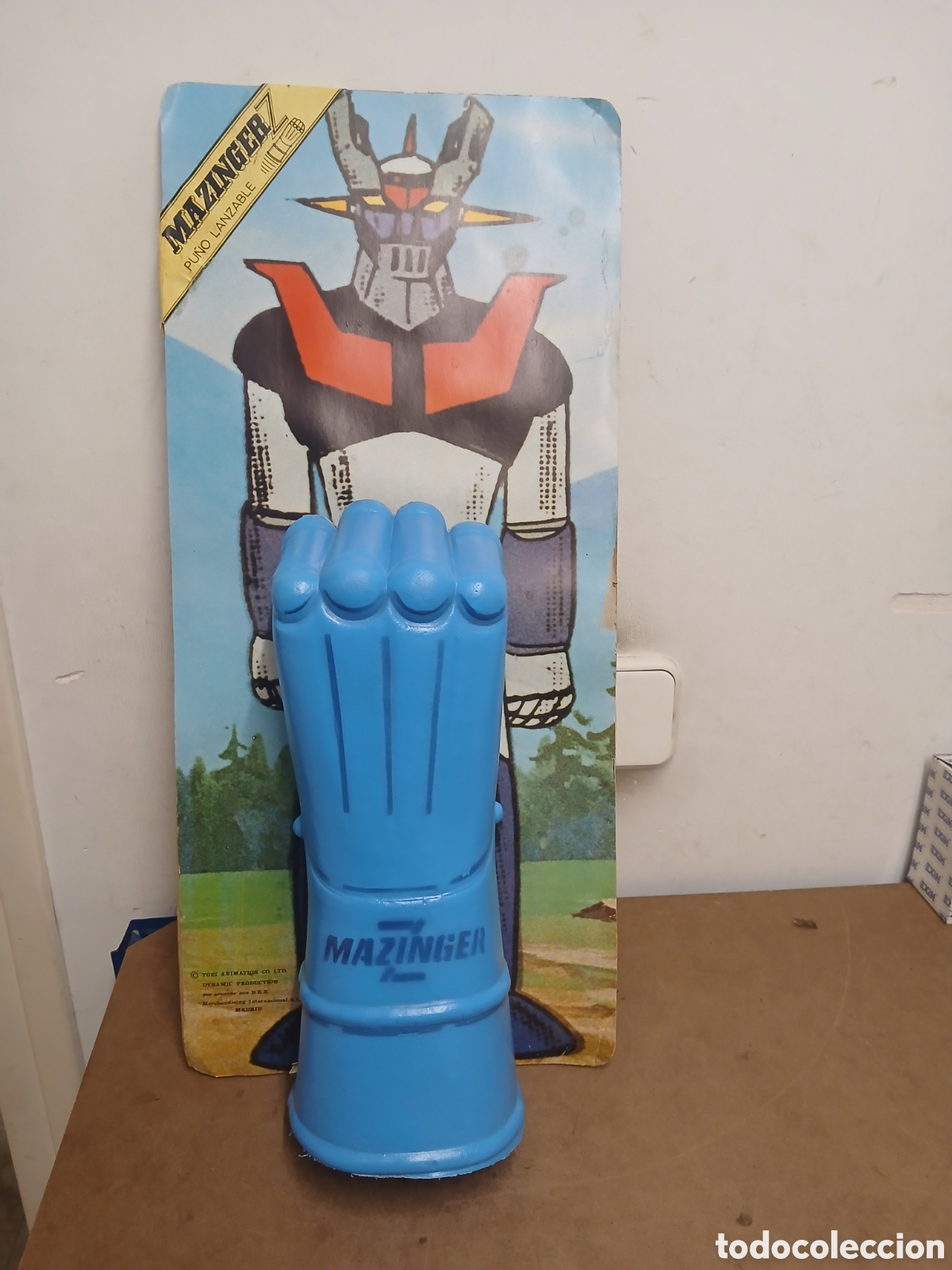 Altes Spielzeug und Spiele: Mazinger z pu&ntilde;o lanzable original toei animation