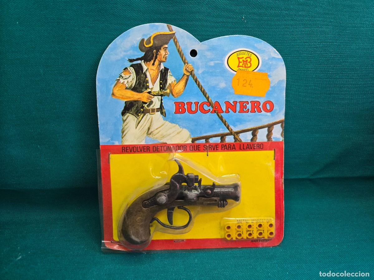 Brinquedos antigos e Jogos de cole&ccedil;&atilde;o: PISTOLA BUCANERO DE JUGUETES EMB , CON DETONADOR
