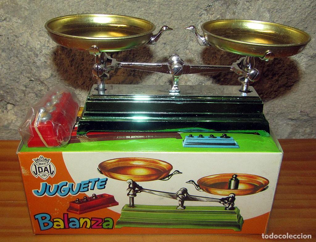 Altes Spielzeug und Spiele: ANTIGUA BALANZA O PESO JOAL - NUEVA Y EN SU CAJA ORIGINAL - COMPLETA - A&Ntilde;OS 70