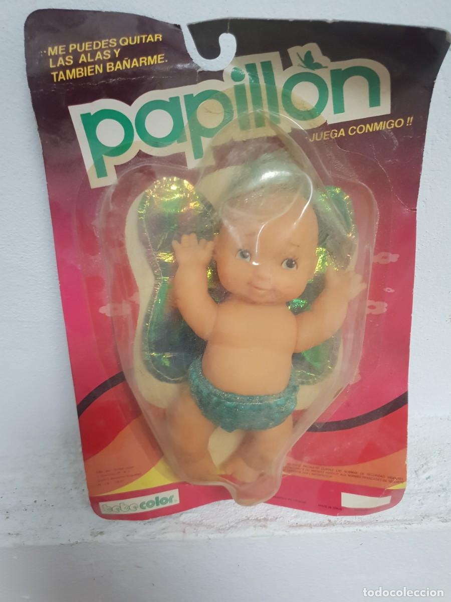 Brinquedos antigos e Jogos de cole&ccedil;&atilde;o: Recuerdos. Papillon de bebe color blister