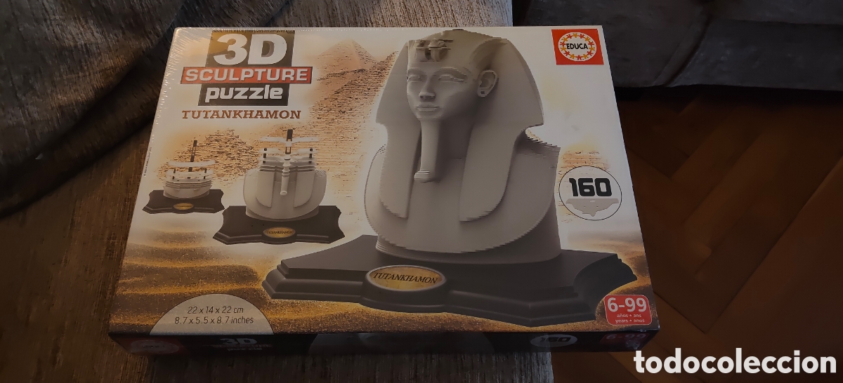 Altes Spielzeug und Spiele: Puzzle 3D tutankhamon nuevo Educa