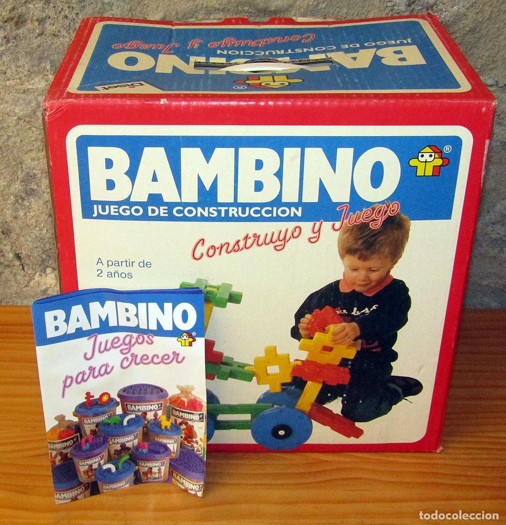 Jouets Anciens et Jeux de collection: ANTIGUO JUEGO DE CONSTRUCCI&Oacute;N BAMBINO DE DISET - NUEVO Y EN SU CAJA ORIGINAL - A&Ntilde;OS 70/80