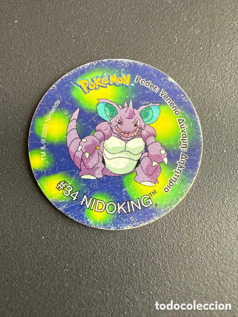 Giocattoli antichi e Giochi di collezione: POKEMON. TAZO 2. # 34. NIDOKING
