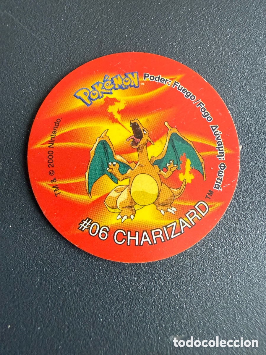 Jouets Anciens et Jeux de collection: POKEMON. TAZO 2. # 06 CHARIZARD