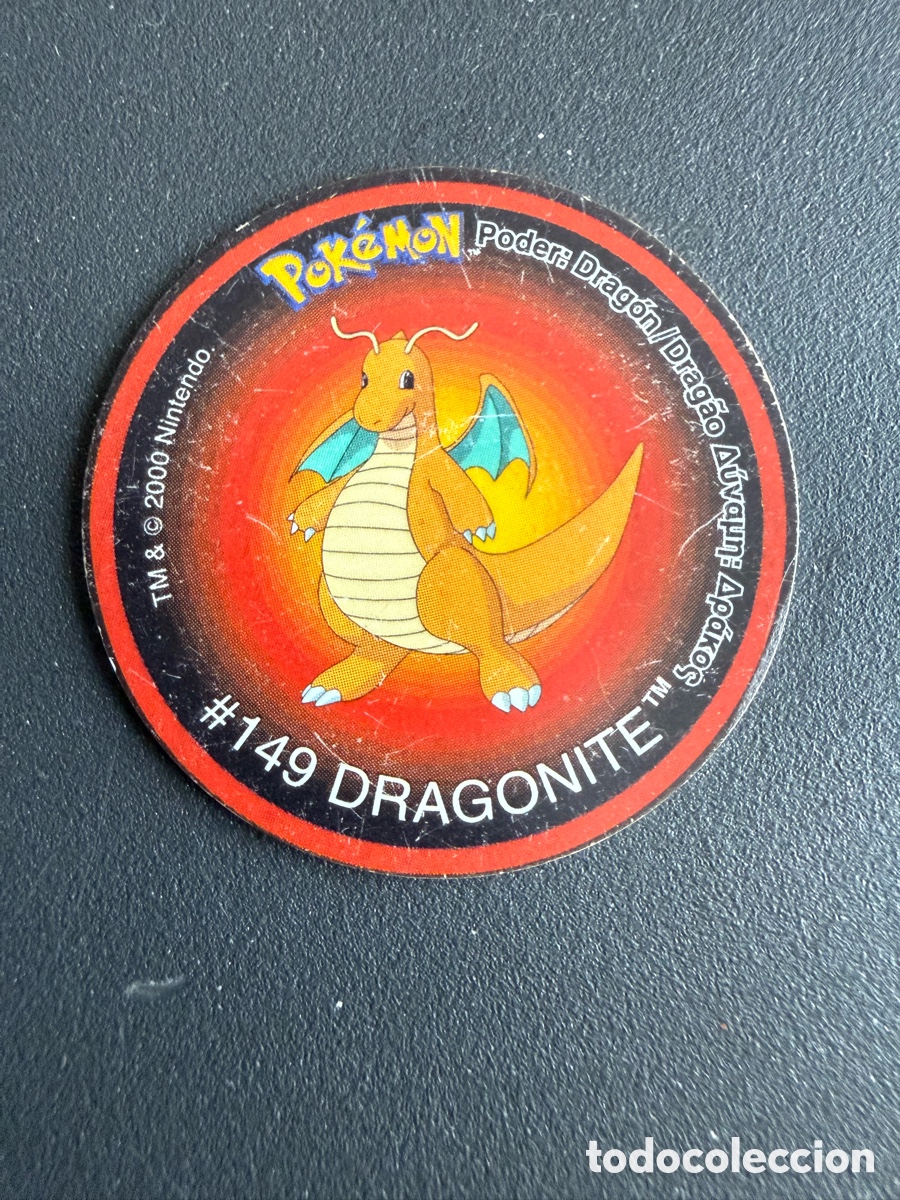 Antique Toys and Collectible Games: POKEMON. TAZO 2. # 149. DRAGONITE