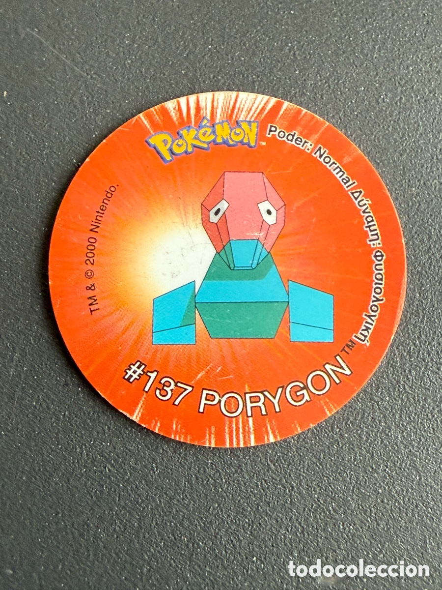 Brinquedos antigos e Jogos de cole&ccedil;&atilde;o: POKEMON. TAZO 2. # 137. PORYGON