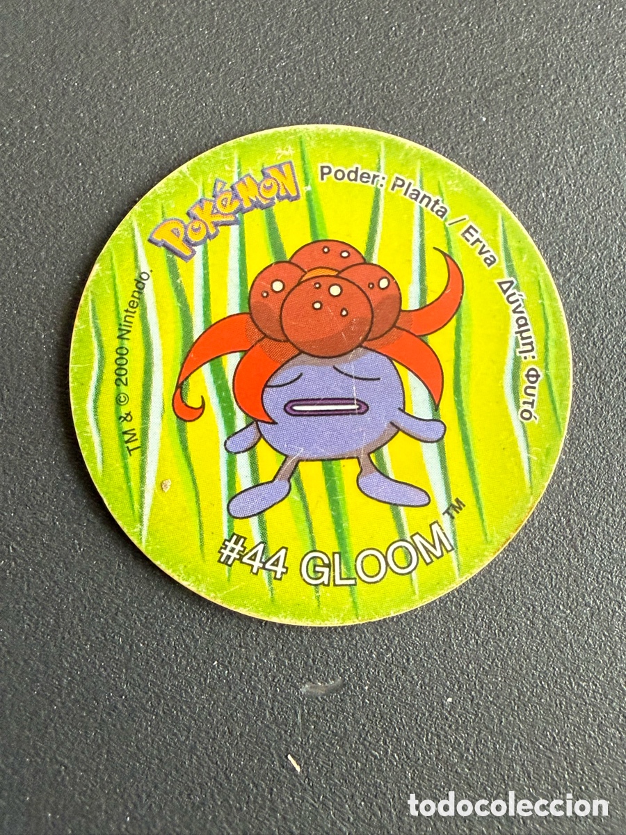 Antique Toys and Collectible Games: POKEMON. TAZO 2. # 44. GLOOM