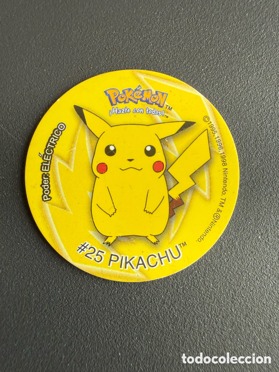 Altes Spielzeug und Spiele: TAZO. POKEMON. # 25. N 10 PIKACHU