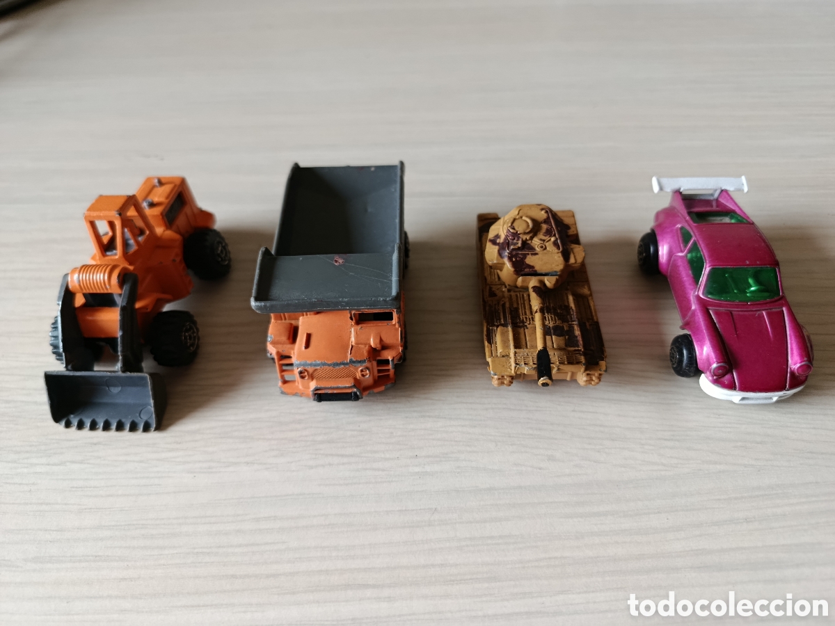 Giocattoli antichi e Giochi di collezione: Lote de 4 veh&iacute;culos Guisval