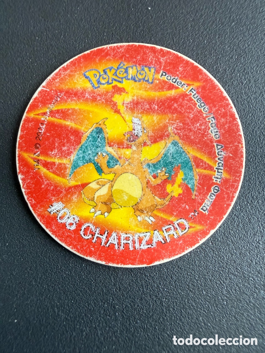 Antique Toys and Collectible Games: POKEMON. TAZO 2. # 06. CHARIZARD