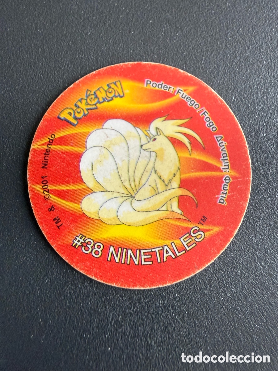 Altes Spielzeug und Spiele: POKEMON. TAZO 2. # NINETALES