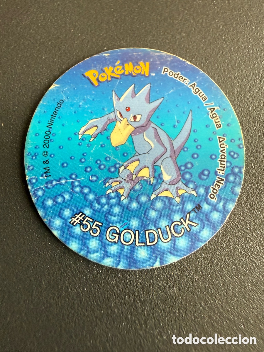Altes Spielzeug und Spiele: POKEMON. TAZO 2. # 55. GOLDUCK