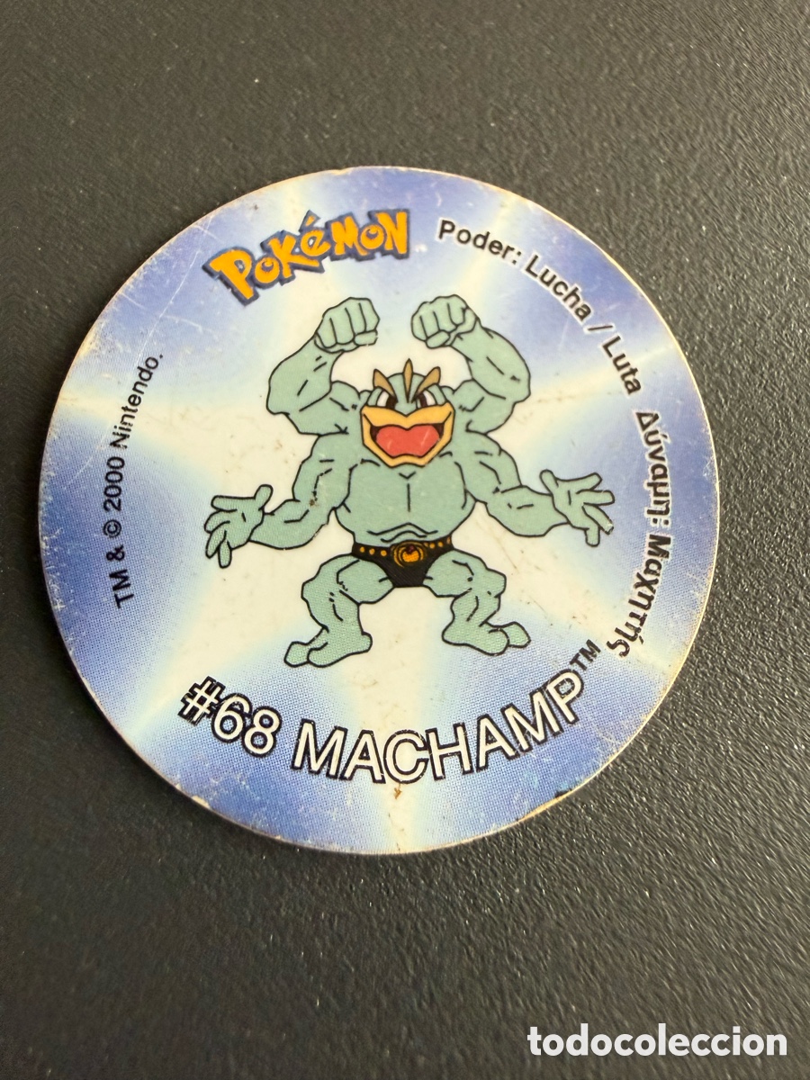Altes Spielzeug und Spiele: POKEMON. TAZO 2. # 68. MACHAMP
