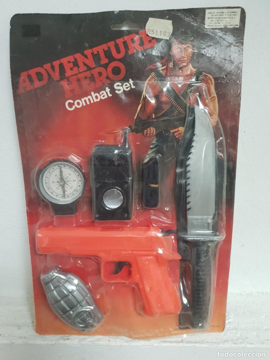 Antique Toys and Collectible Games: Aventure hero combat set