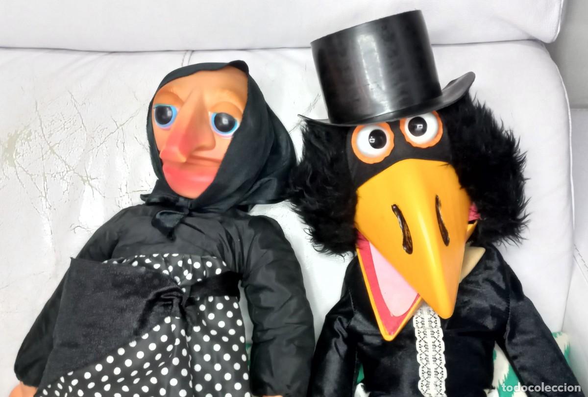 Jouets Anciens et Jeux de collection: ICONICOS MU&Ntilde;ECOS VENTRILOCUOS CLASICOS DE T.V.E. ROCKEFELLER y DO&Ntilde;A ROGELIA