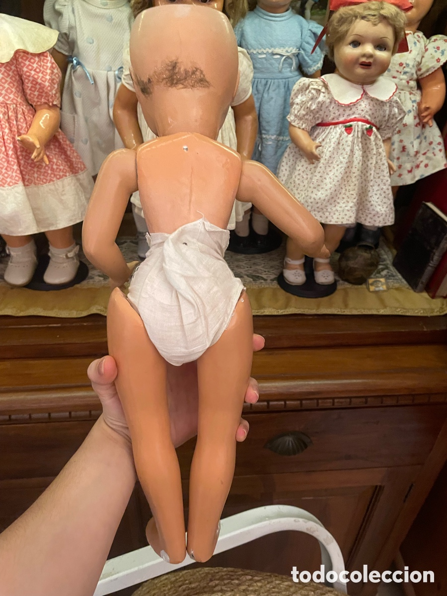 Juguetes antiguos y juegos de colecci&oacute;n: Mu&ntilde;eca de composici&oacute;n - Foto 2
