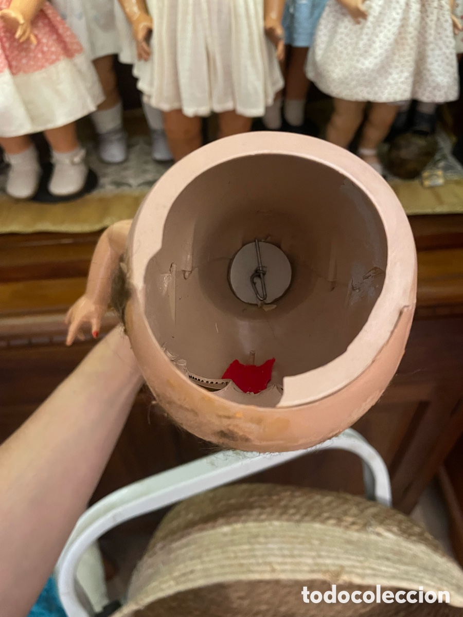 Juguetes antiguos y juegos de colecci&oacute;n: Mu&ntilde;eca de composici&oacute;n - Foto 4