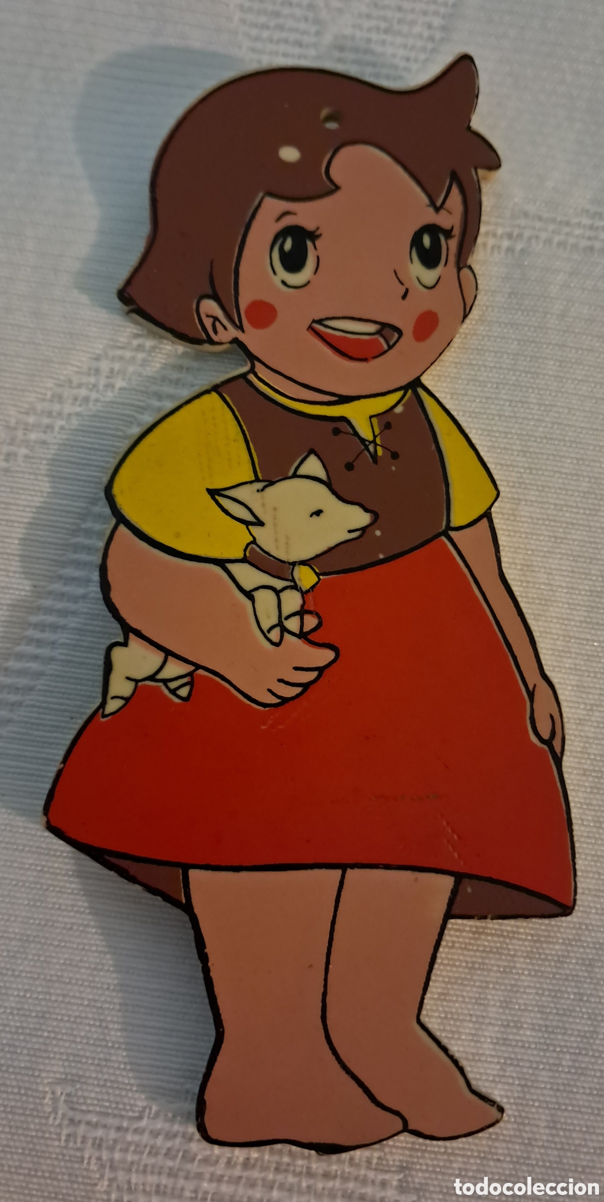 Jouets Anciens et Jeux de collection: Heidi. CLESA, llavero troquelado de unos 15cm de alto. ZUIYO 1976