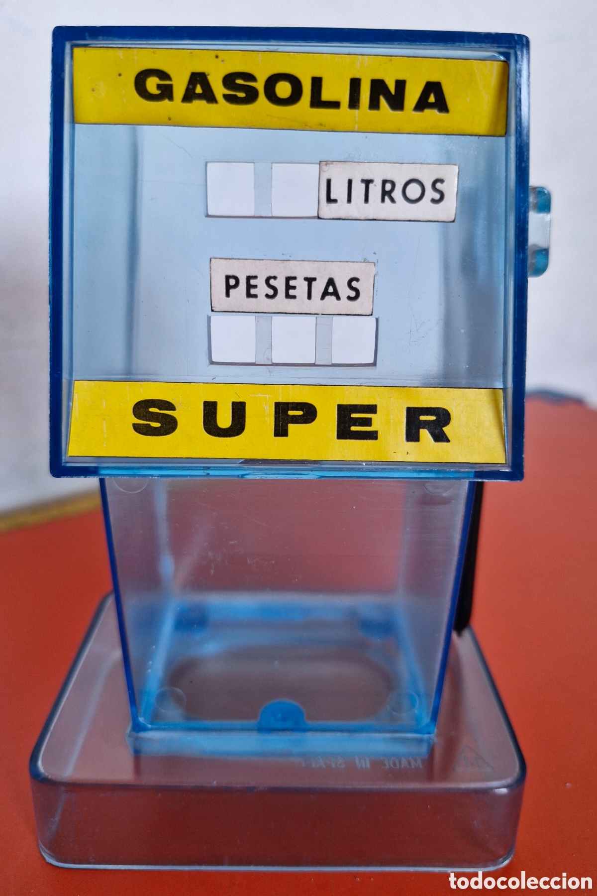 Juguetes antiguos y juegos de colecci&oacute;n: SURTIDOR DE GASOLINA PARA ANISES / CARAMELOS.MONTEPLAST 70'S.NUEVO.