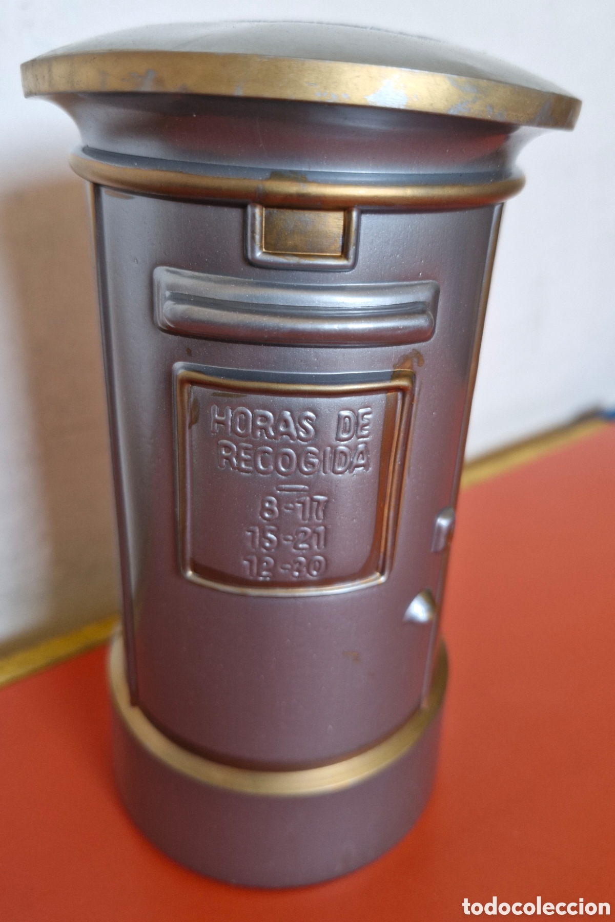 Juguetes antiguos y juegos de colecci&oacute;n: BUZ&Oacute;N CORREO POSTAL,DE PL&Aacute;STICO SOPLADO.FM 70'S.NUEVO.