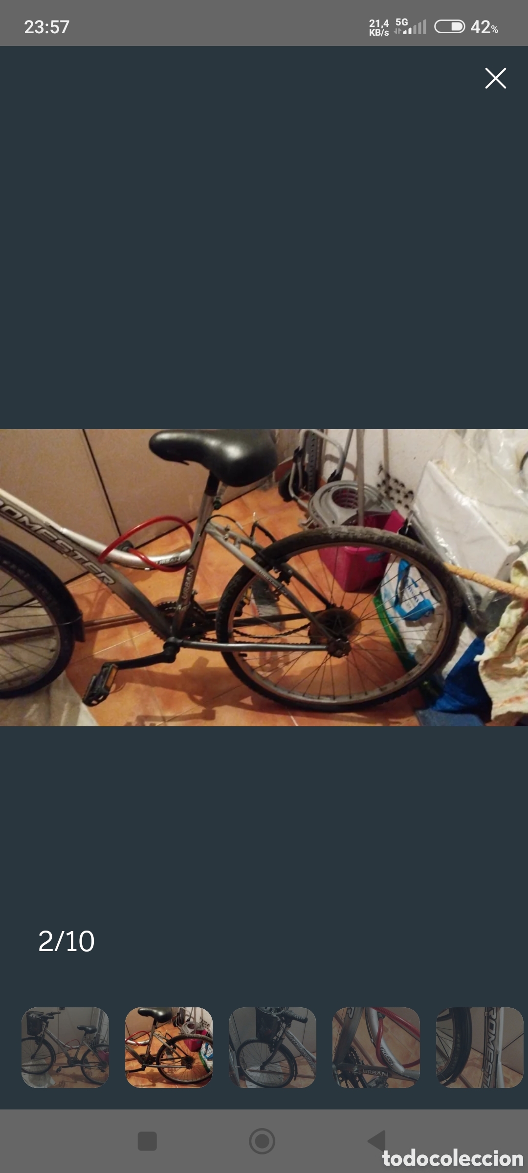Juguetes antiguos y juegos de colecci&oacute;n: Bicicleta marca Romister modelo Urban