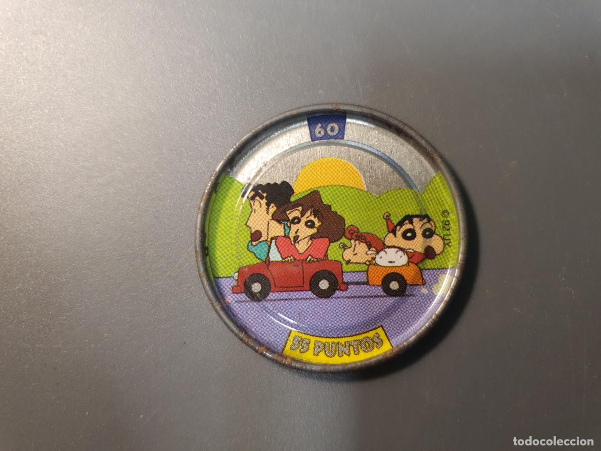 Juguetes antiguos y juegos de colecci&oacute;n: TAZO CHAPA BOLLYCAO -- 1997 -- METAL RAPPERS SHINCHAN SHIN CHAN - ESPA&Ntilde;A -- N&ordm; 60