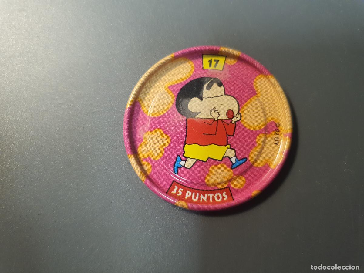 Juguetes antiguos y juegos de colecci&oacute;n: TAZO CHAPA BOLLYCAO -- 1997 -- METAL RAPPERS SHINCHAN SHIN CHAN - ESPA&Ntilde;A -- N&ordm; 17