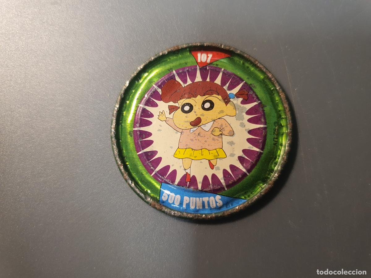 Juguetes antiguos y juegos de colecci&oacute;n: TAZO CHAPA BOLLYCAO -- 1997 -- METAL RAPPERS SHINCHAN SHIN CHAN - ESPA&Ntilde;A -- N&ordm; 107
