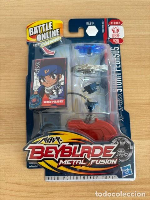 Juguetes antiguos y juegos de colecci&oacute;n: HASBRO BEYBLADE 2010 METAL FUSION STORM PEGASUS