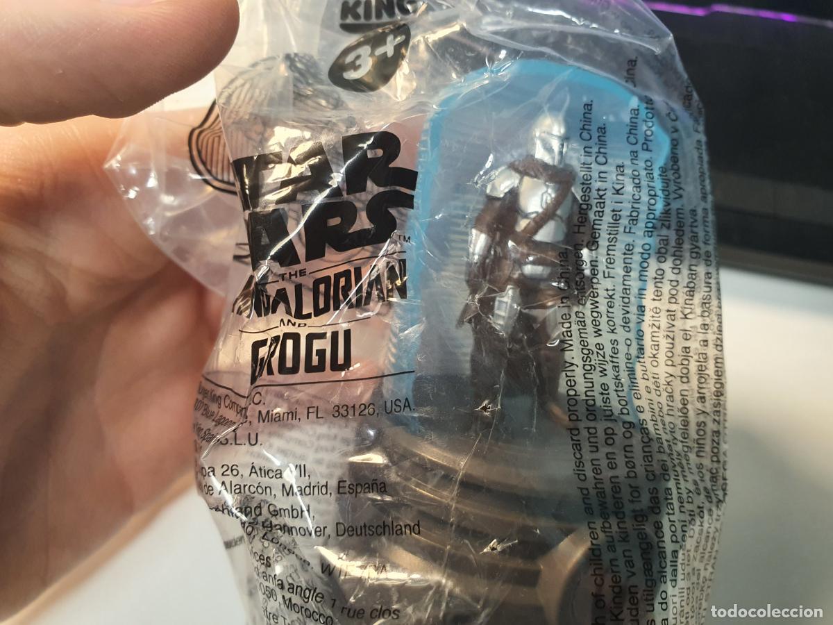 Juguetes antiguos y juegos de colecci&oacute;n: FIGURA BK BURGER KING - STAR WARS MANDALORIAN GROGU - PRECINTADO NUEVO A ESTRENAR