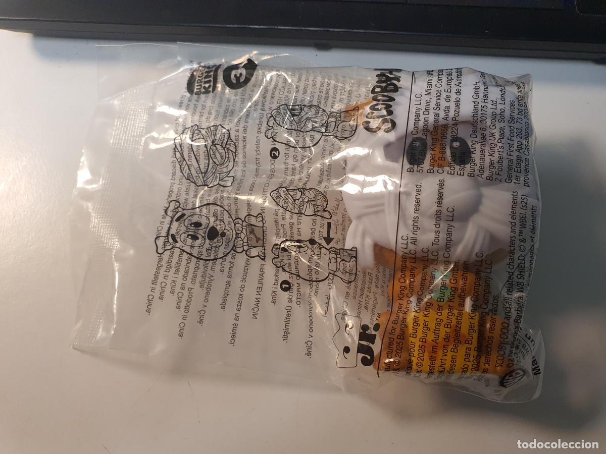 Juguetes antiguos y juegos de colecci&oacute;n: FIGURA BK BURGER KING - SCOOBY DOO - PRECINTADO NUEVO A ESTRENAR