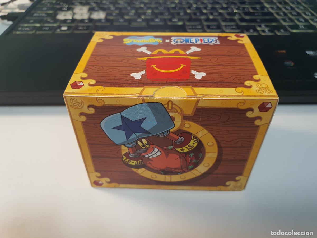 Juguetes antiguos y juegos de colecci&oacute;n: FIGURA MCDONALDS 2026 MC DONALDS - SPONGEBOB X ONE PIECE - FRANKY - NUEVA