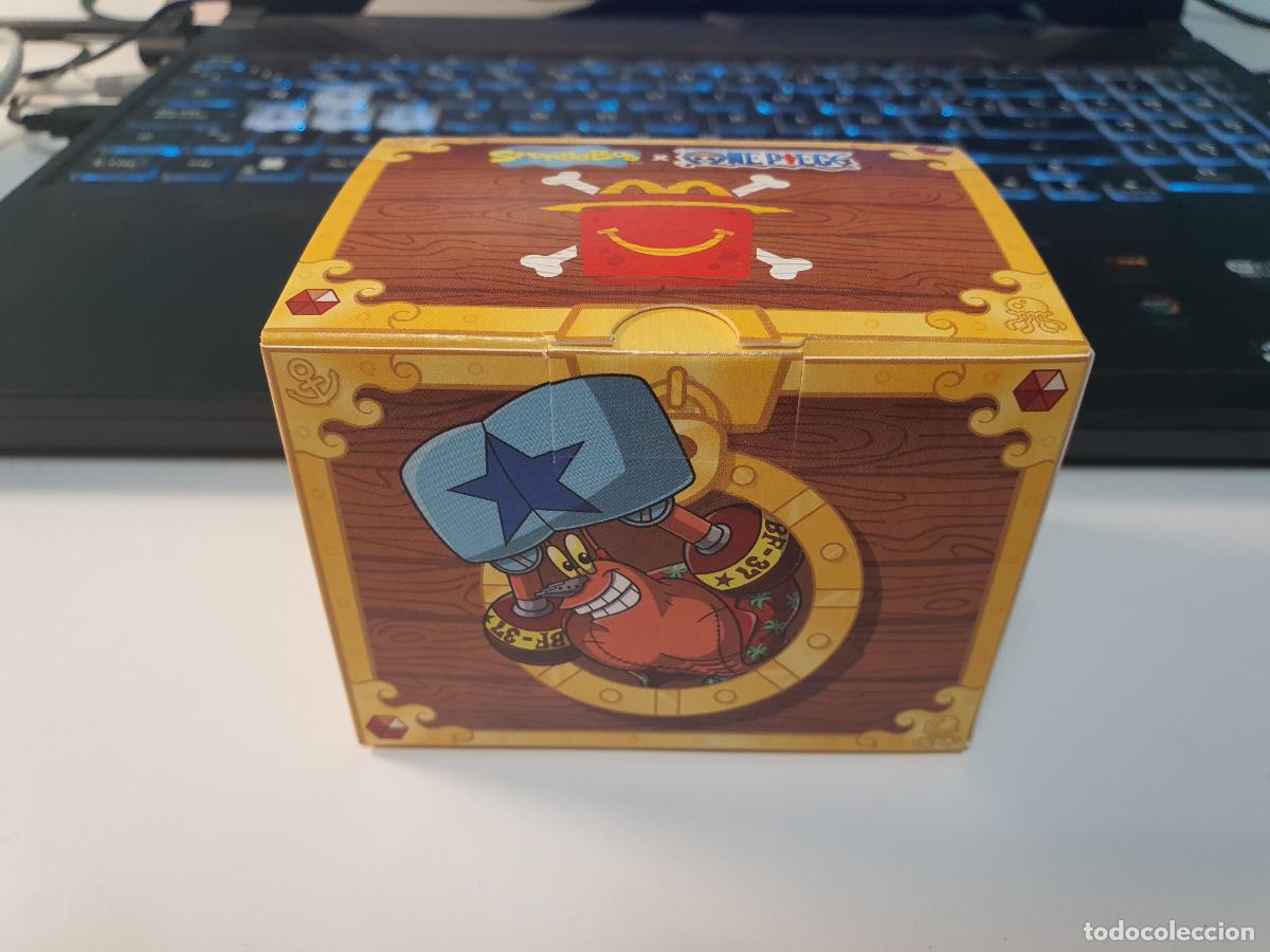 Juguetes antiguos y juegos de colecci&oacute;n: FIGURA MCDONALDS 2026 MC DONALDS - SPONGEBOB X ONE PIECE - FRANKY - NUEVA