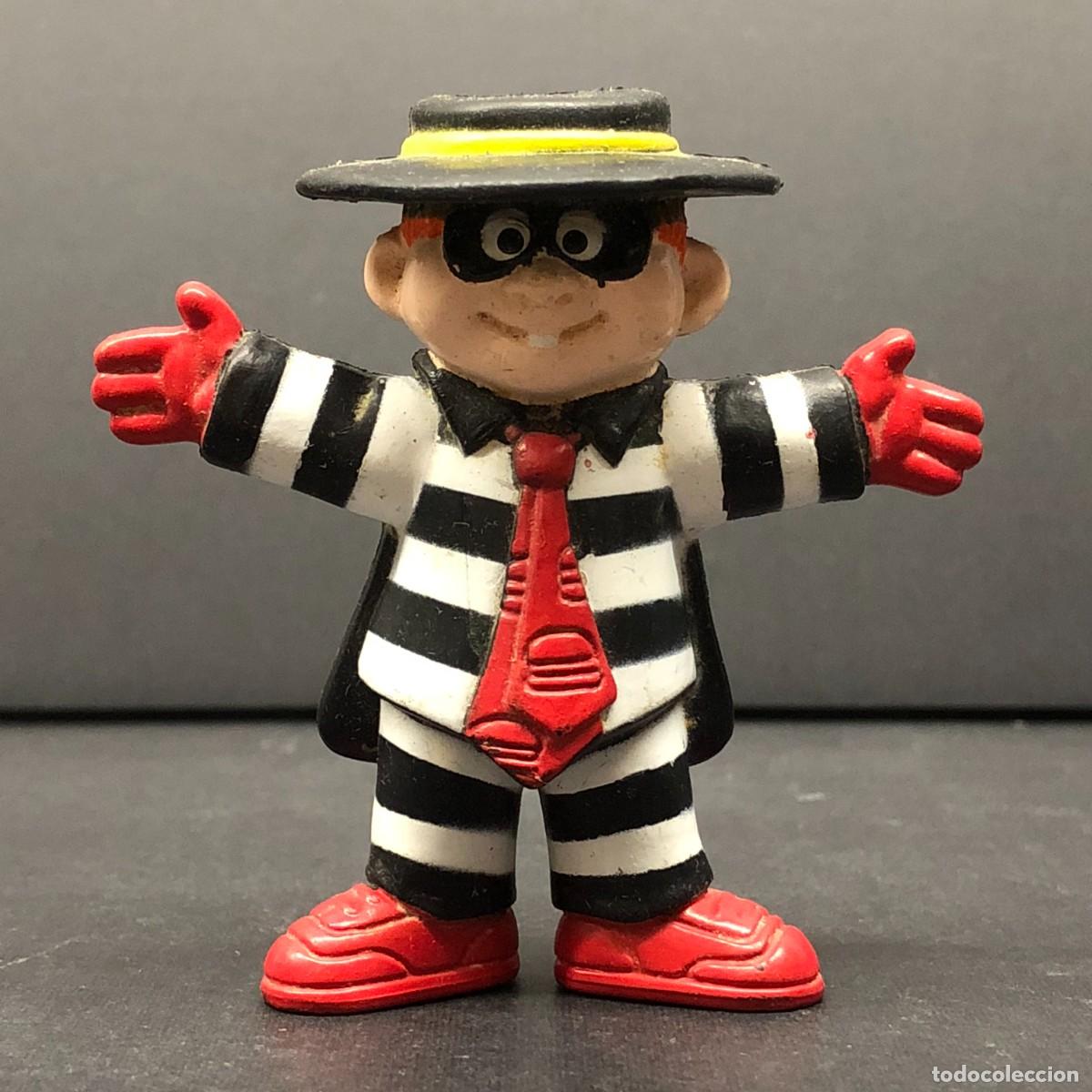 Juguetes antiguos y juegos de colecci&oacute;n: FIGURA DE HOMBRE FELIZ HAMBURGLAR - MCDONALD'S - 1995 - VINTAGE - 7,2-CM / 1461